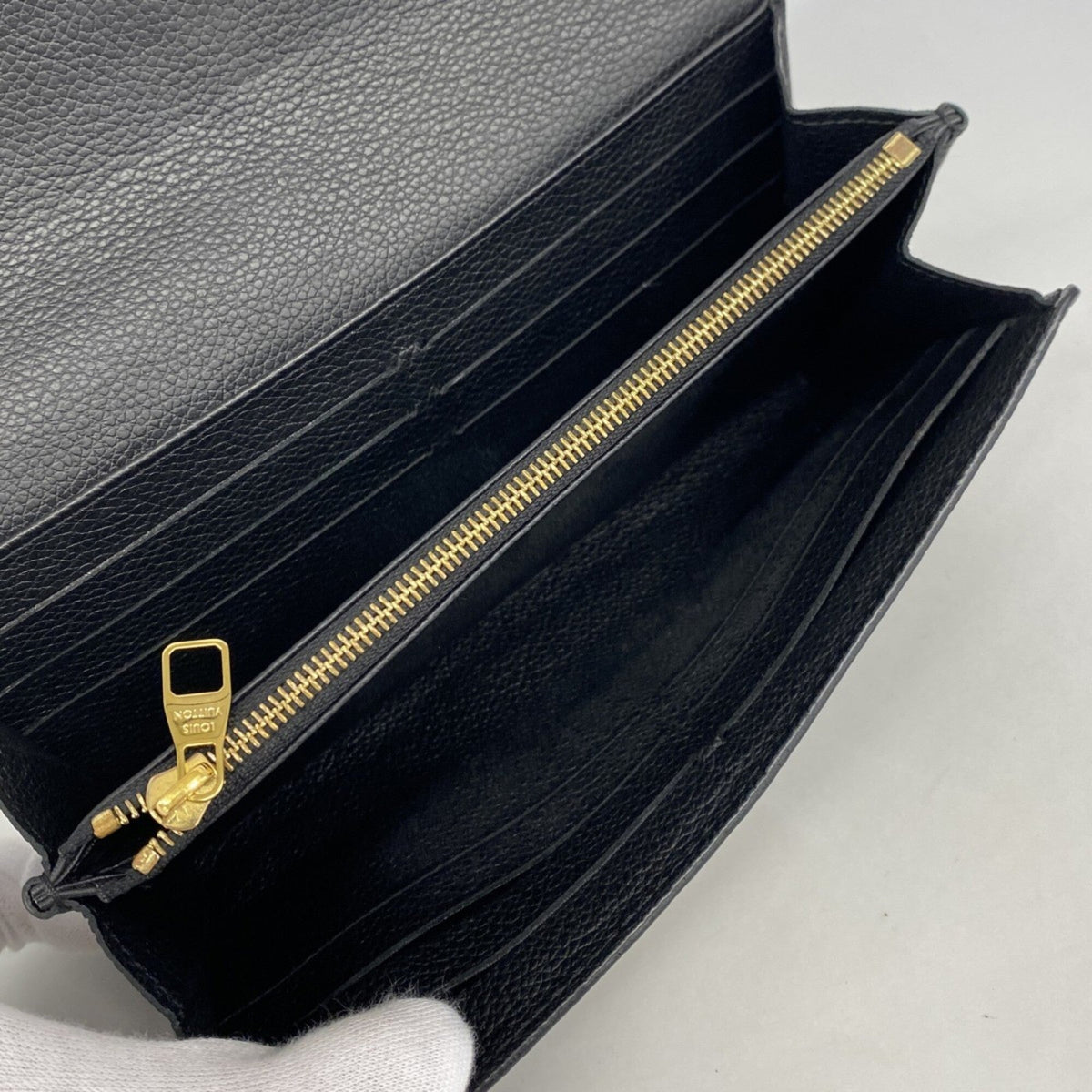 Sarah Wallet NM Bicolor Monogram Empreinte Giant