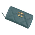19 Zip Around Wallet Quilted Lambskin Long
