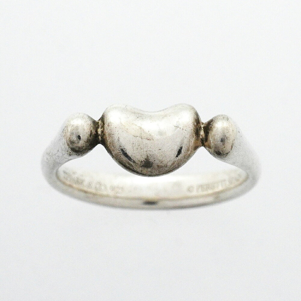 Bean Ring Sterling Silver