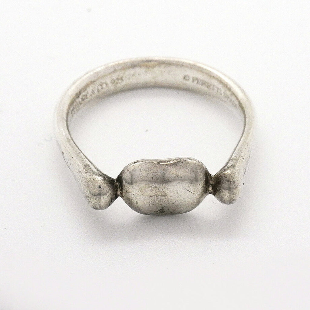 Bean Ring Sterling Silver