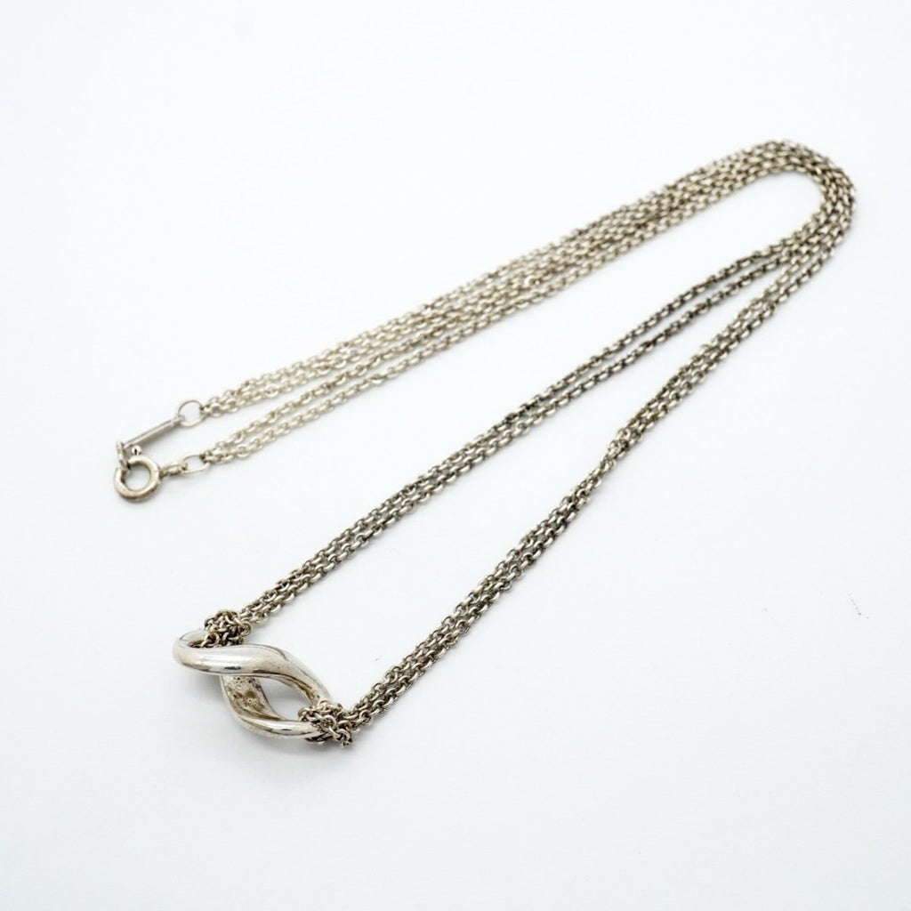 Infinity Pendant Necklace Sterling Silver