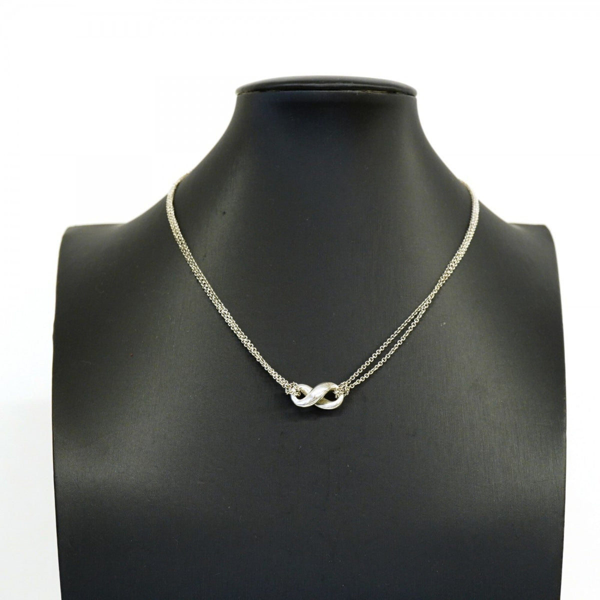 Infinity Pendant Necklace Sterling Silver