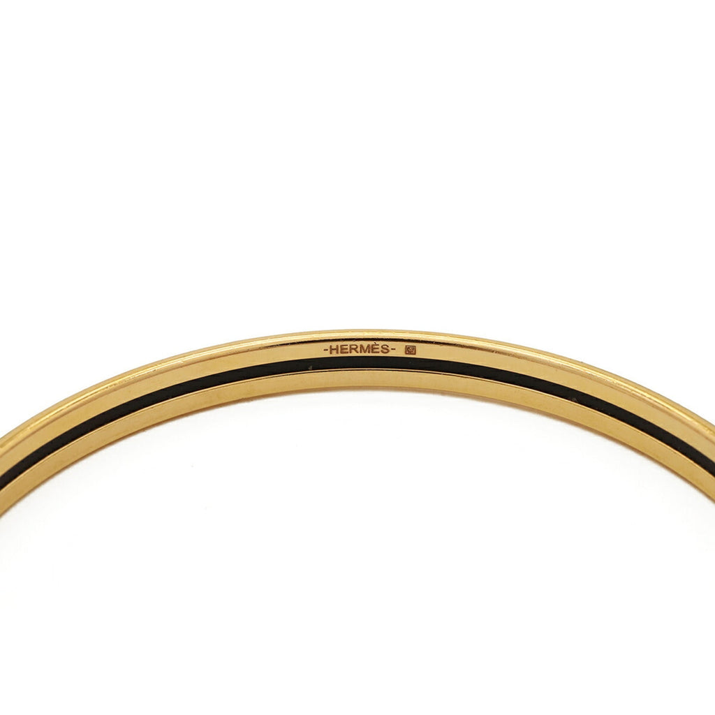Extra Fun Bangle Bracelet Gold White and Orange