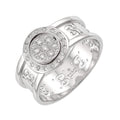 Icon Ring 18K White Gold and Diamond