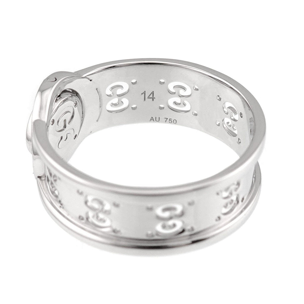 Icon Ring 18K White Gold and Diamond