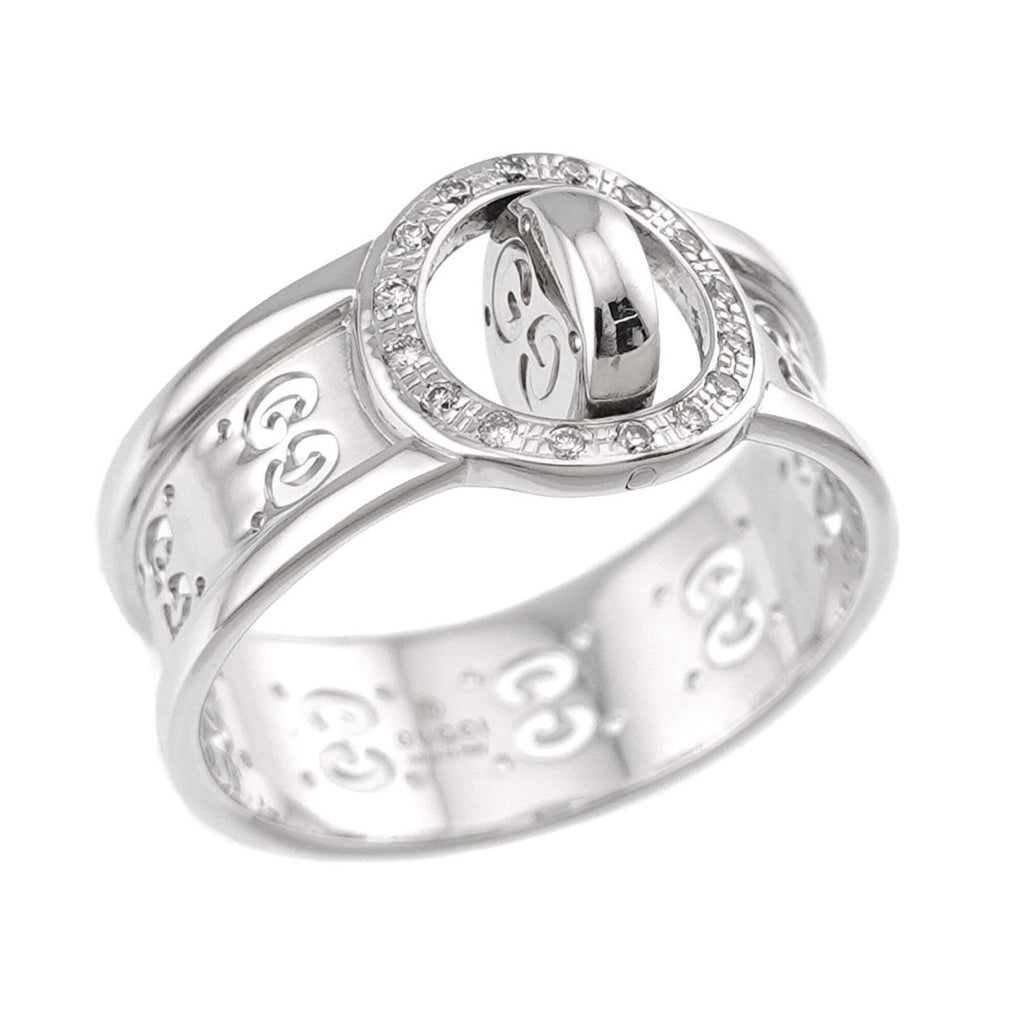 Icon Ring 18K White Gold and Diamond
