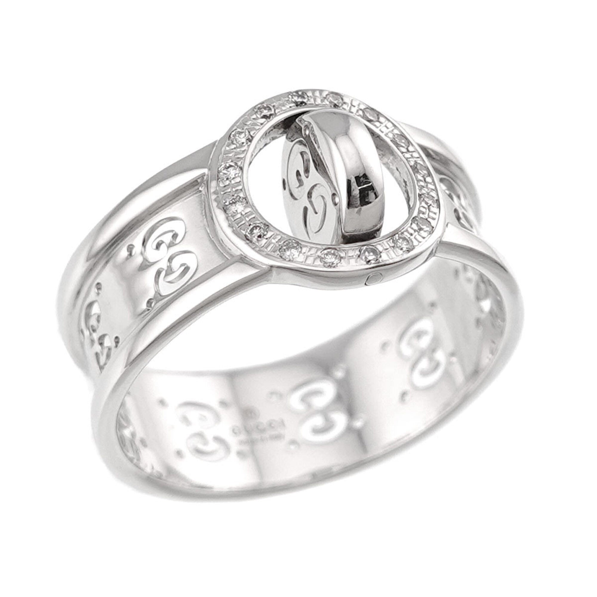Icon Ring 18K White Gold and Diamond