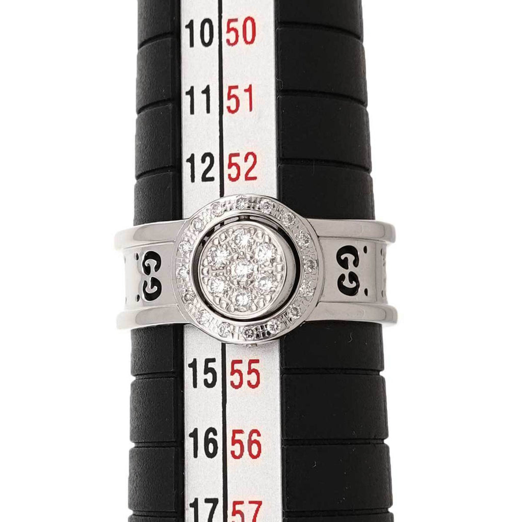 Icon Ring 18K White Gold and Diamond