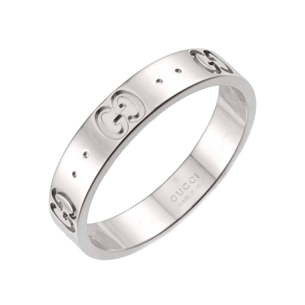 Band Ring 18K White Gold
