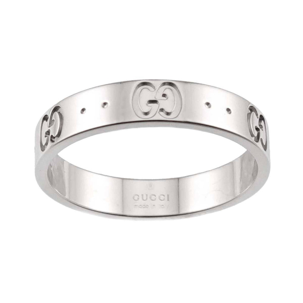 Band Ring 18K White Gold