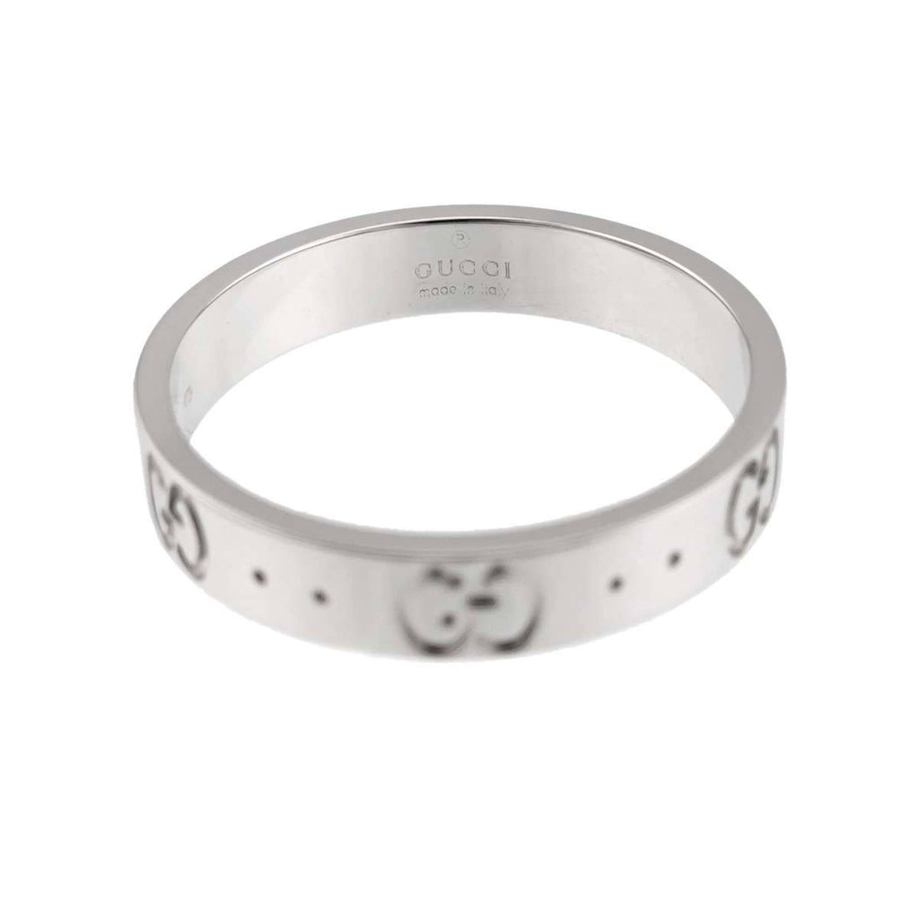 Band Ring 18K White Gold