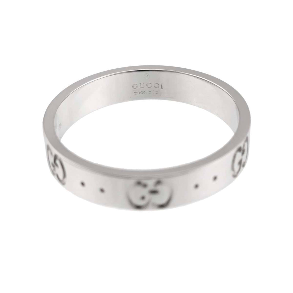 Band Ring 18K White Gold