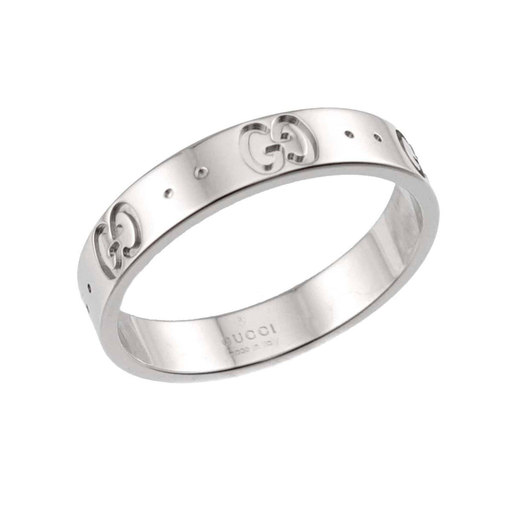 Band Ring 18K White Gold