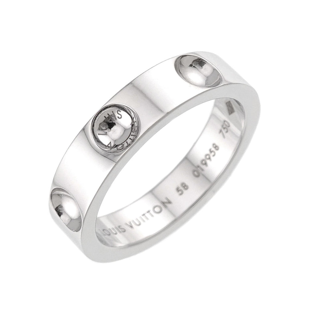 Band Ring 18K White Gold