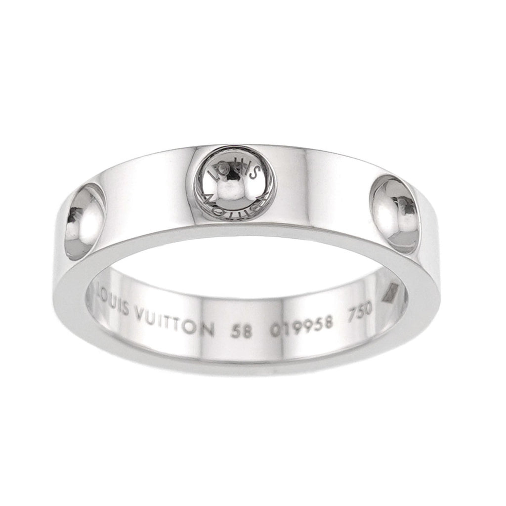 Band Ring 18K White Gold