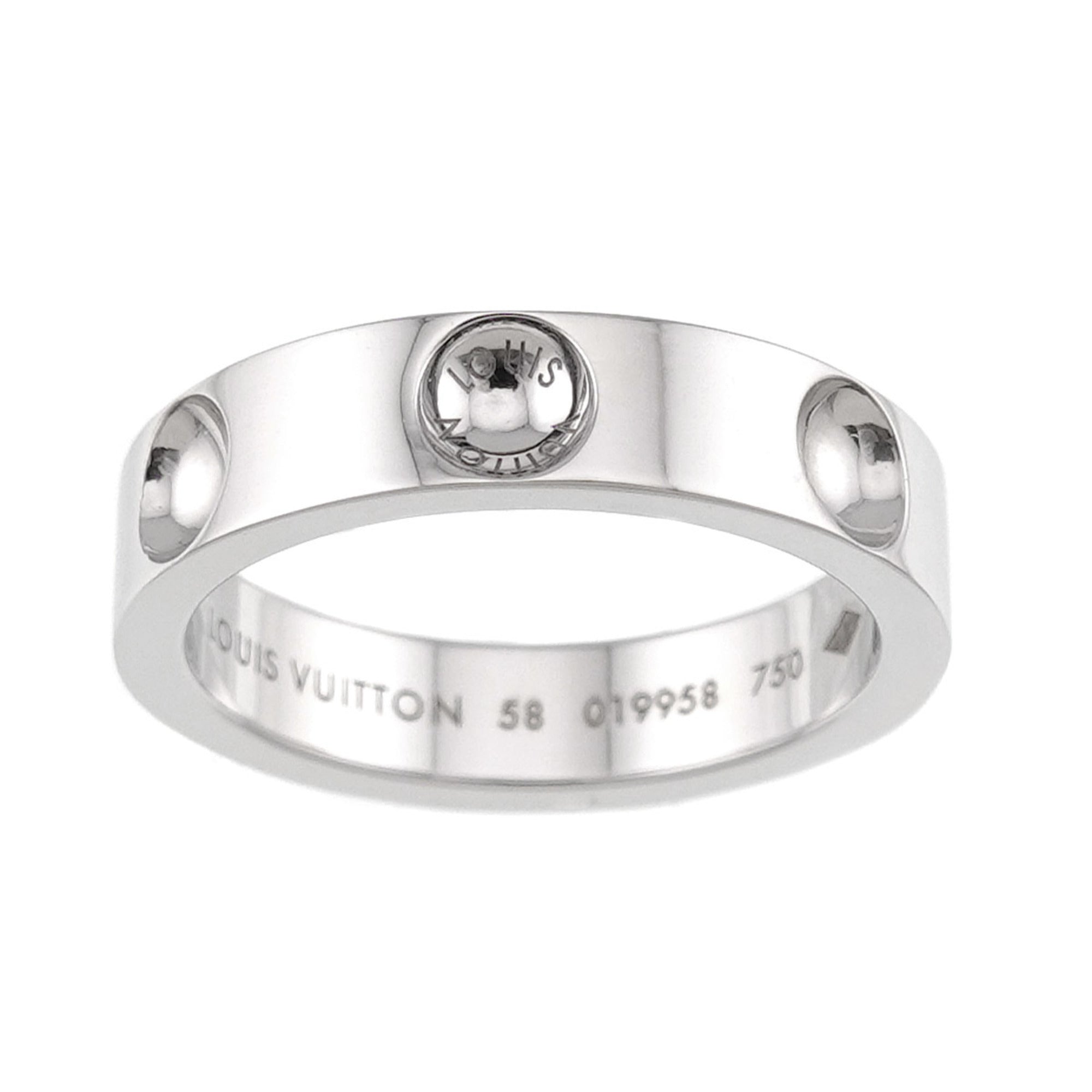Band Ring 18K White Gold