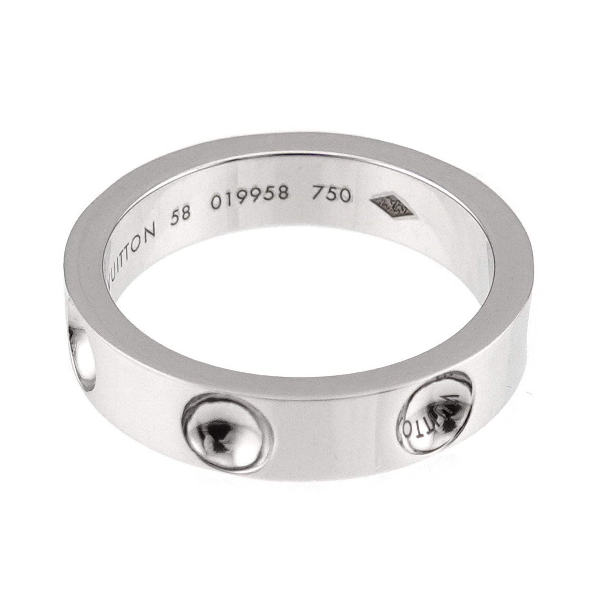 Band Ring 18K White Gold