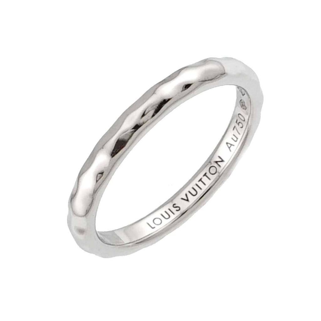 Alliance Monogram Infini Ring 18K White Gold