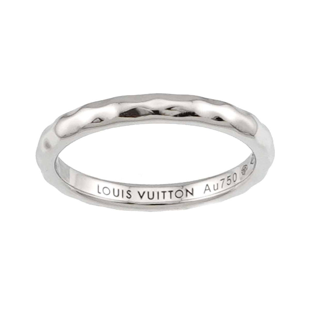Alliance Monogram Infini Ring 18K White Gold