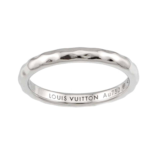 Alliance Monogram Infini Ring 18K White Gold