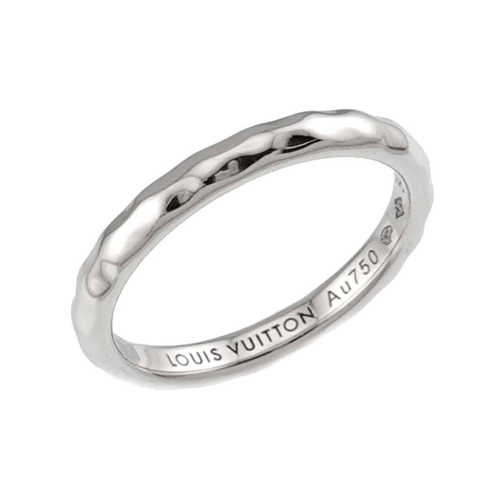 Alliance Monogram Infini Ring 18K White Gold