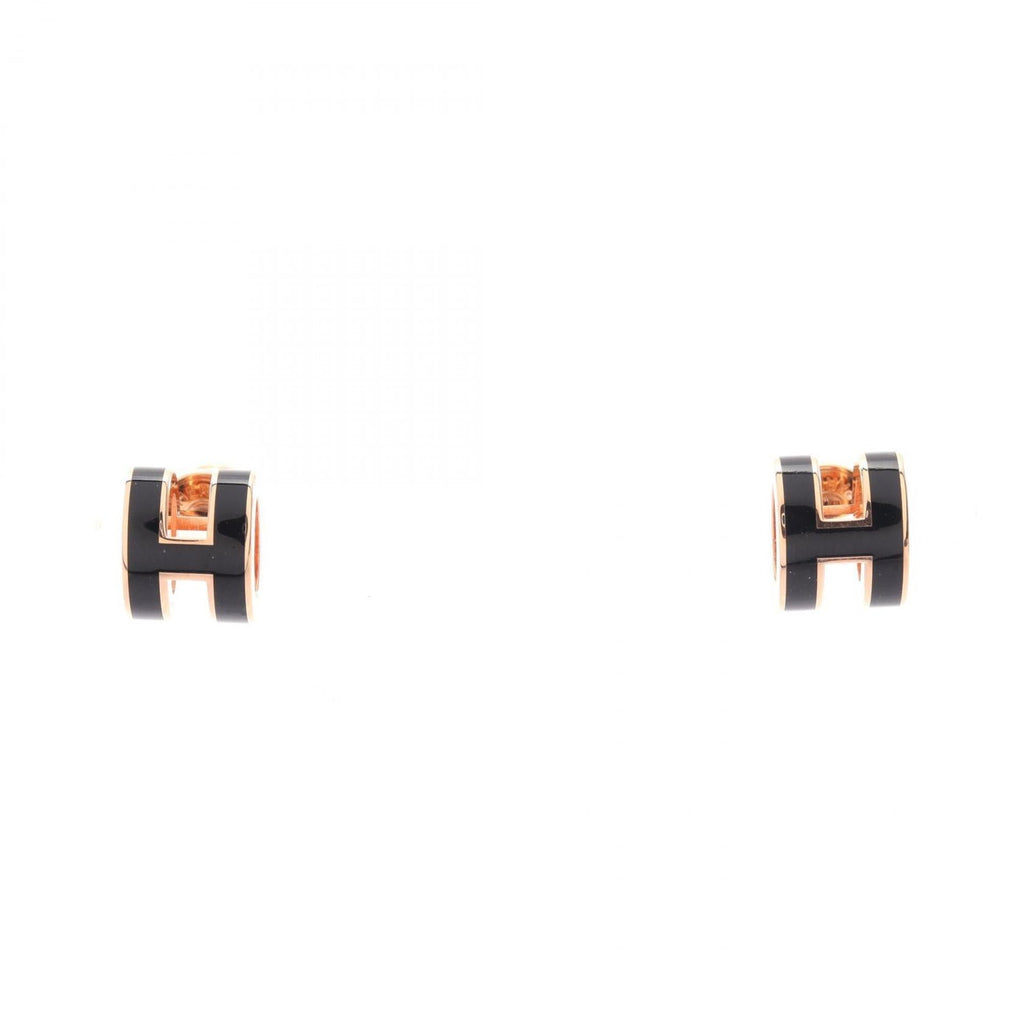 Pop H Earrings Gold-Tone Metal Gold-Tone Metal