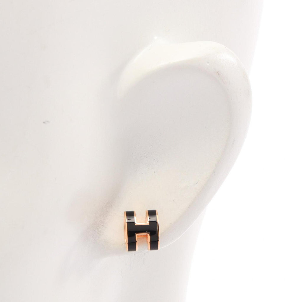 Pop H Earrings Gold-Tone Metal Gold-Tone Metal