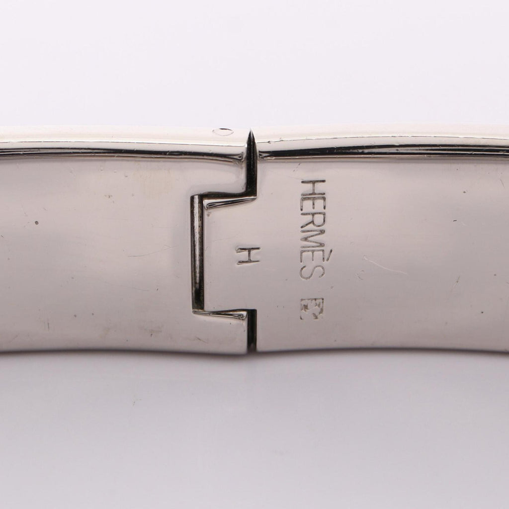 Clic Bangle Enamel and Stainless Steel Bracelet