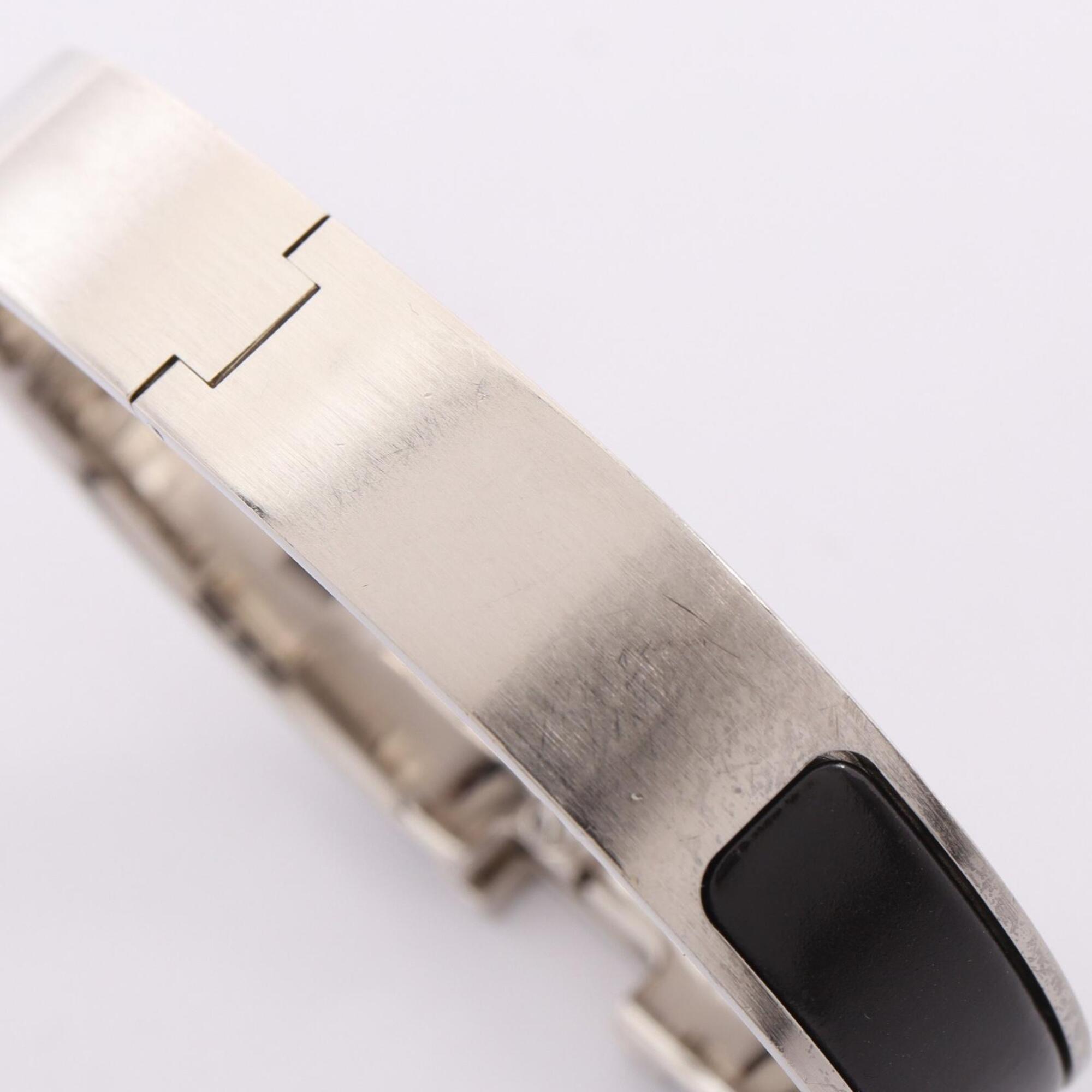 Clic Bangle Enamel and Stainless Steel Bracelet