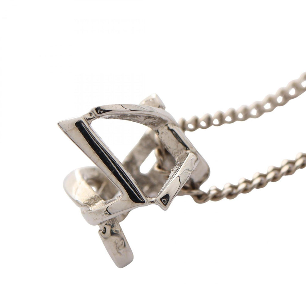 Pendant Necklace Silver Metal