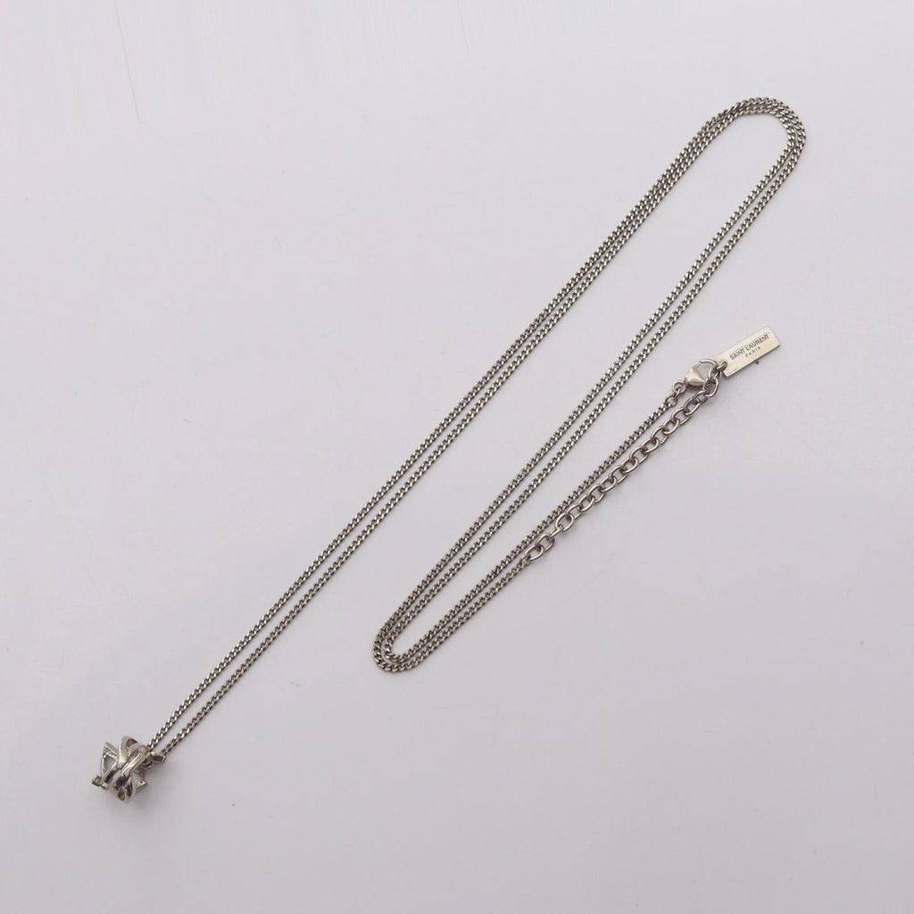 Pendant Necklace Silver Metal