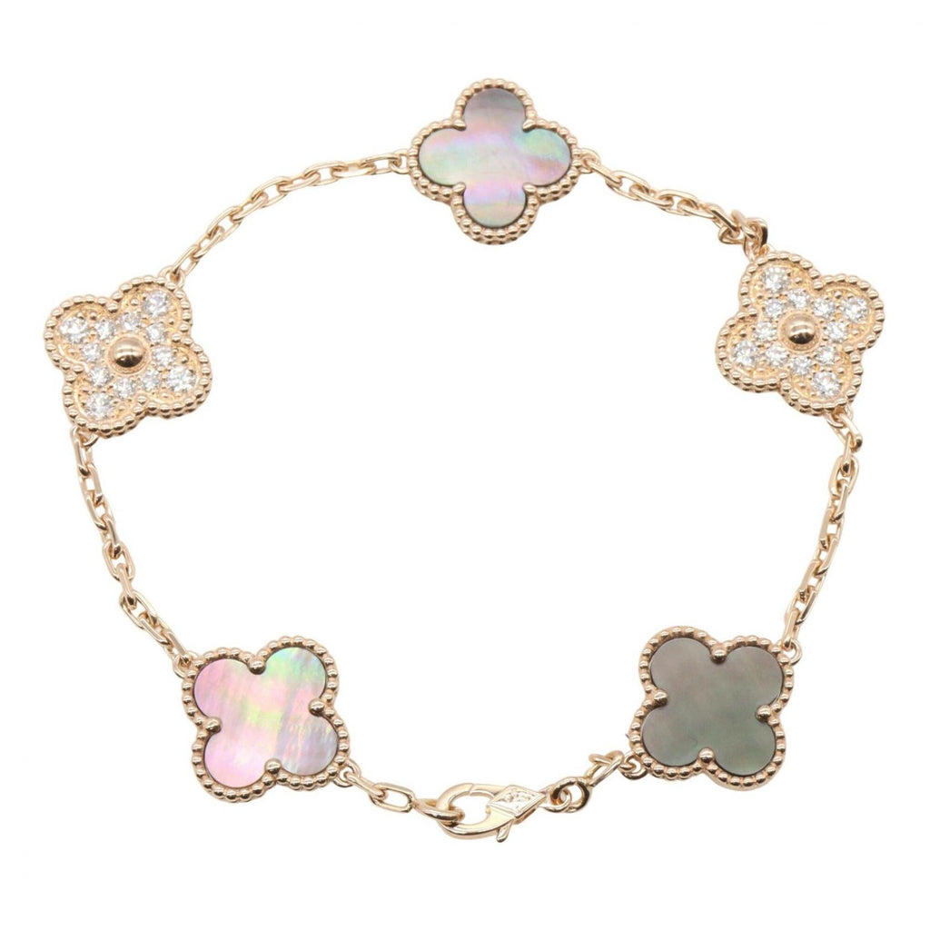 Vintage Alhambra Bracelet 18K Rose Gold