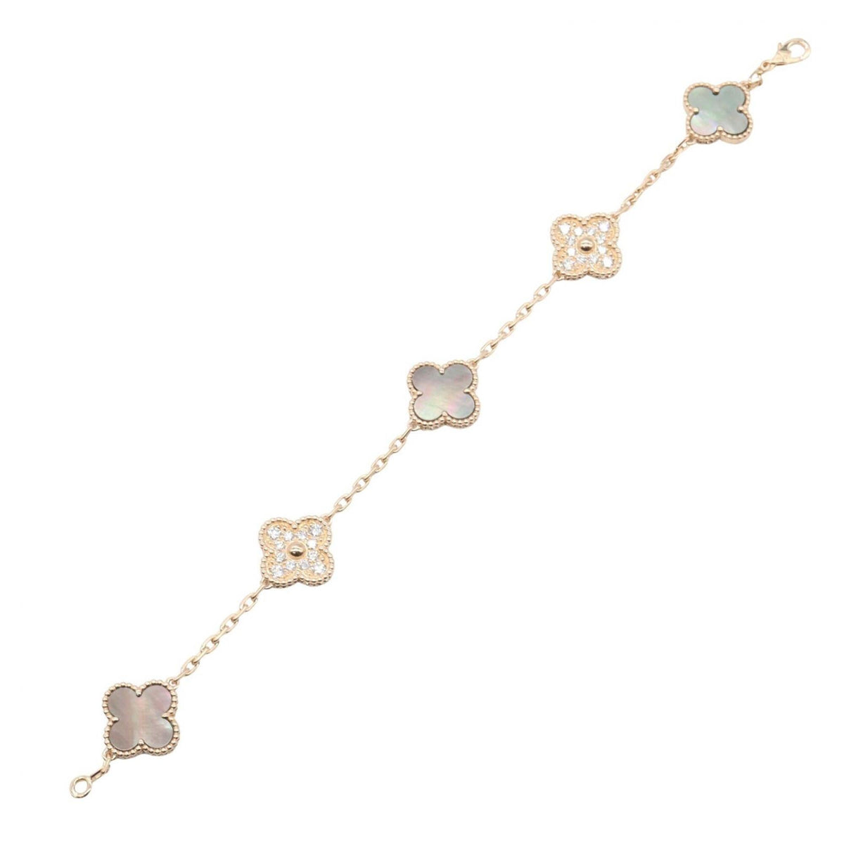 Vintage Alhambra Bracelet 18K Rose Gold