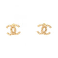 CC Logo Earrings Metal Gold-Tone Metal