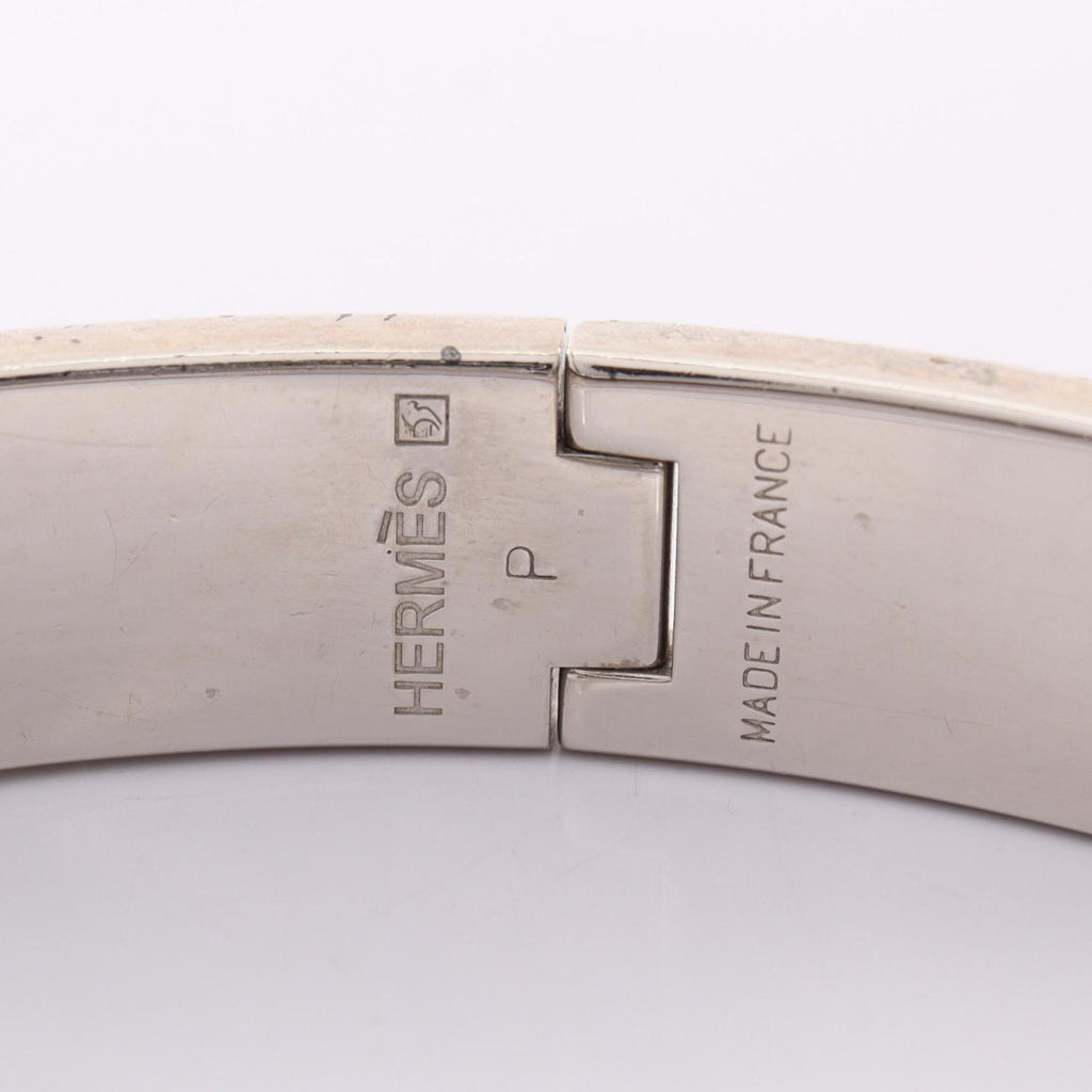 Clic Bangle Enamel and Stainless Steel Bracelet
