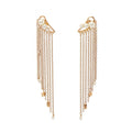 Pearl Earrings Gold and Faux Pearl