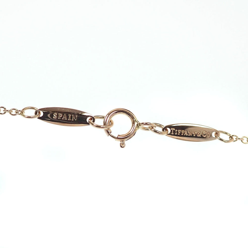 Elsa Peretti Diamonds By The Yard Pendant Necklace 18K Rose Gold and Diamond