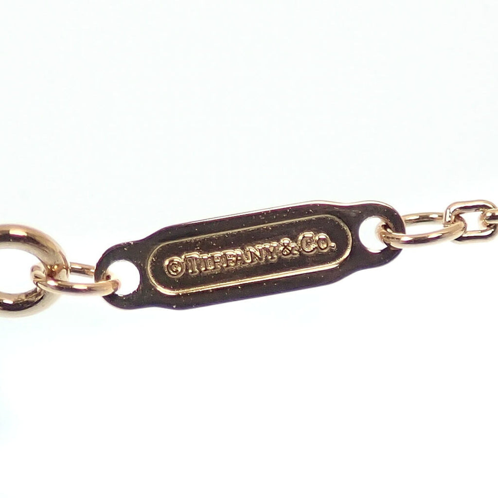 T Smile Pendant Necklace 18K Rose Gold with Diamonds