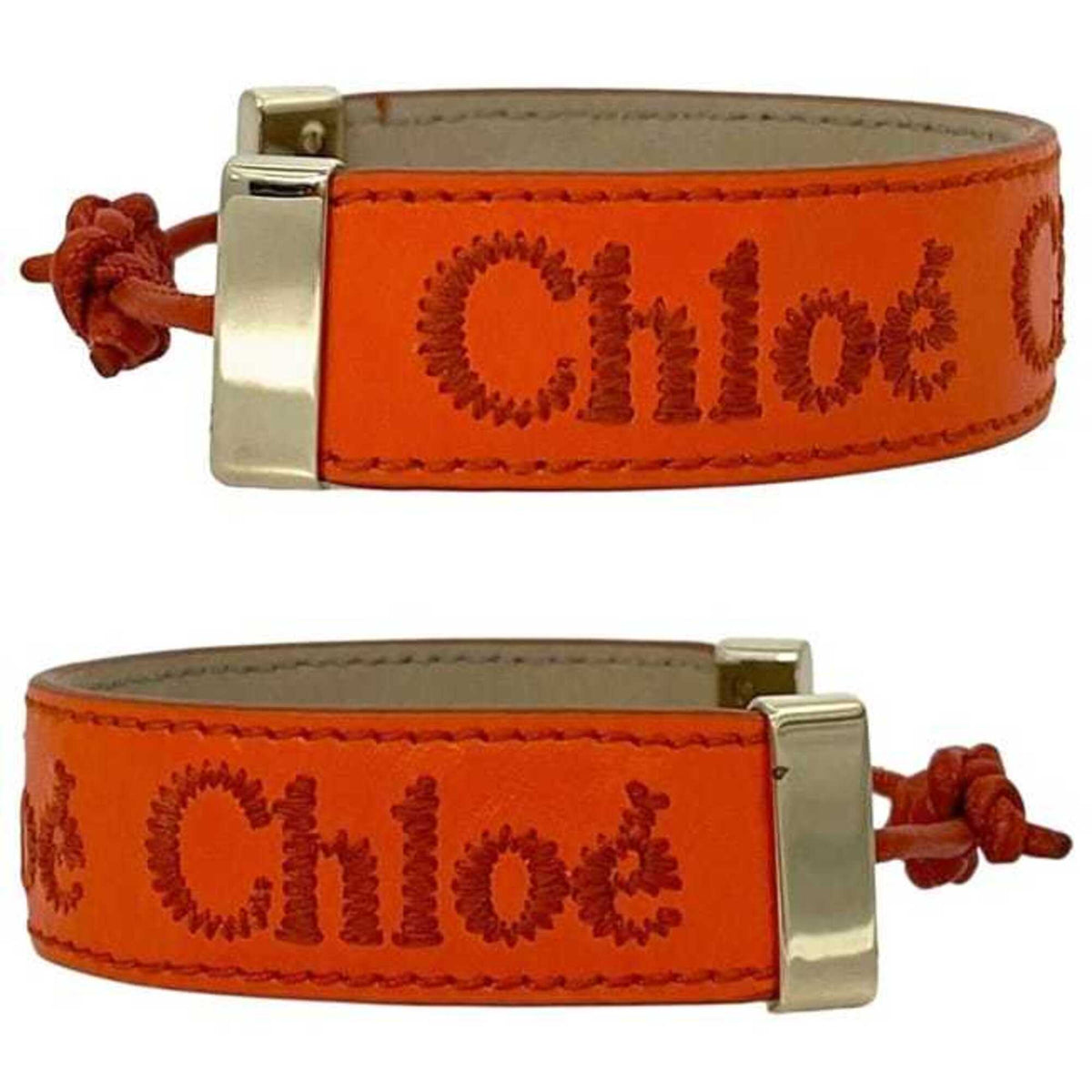 Bracelet Orange Leather