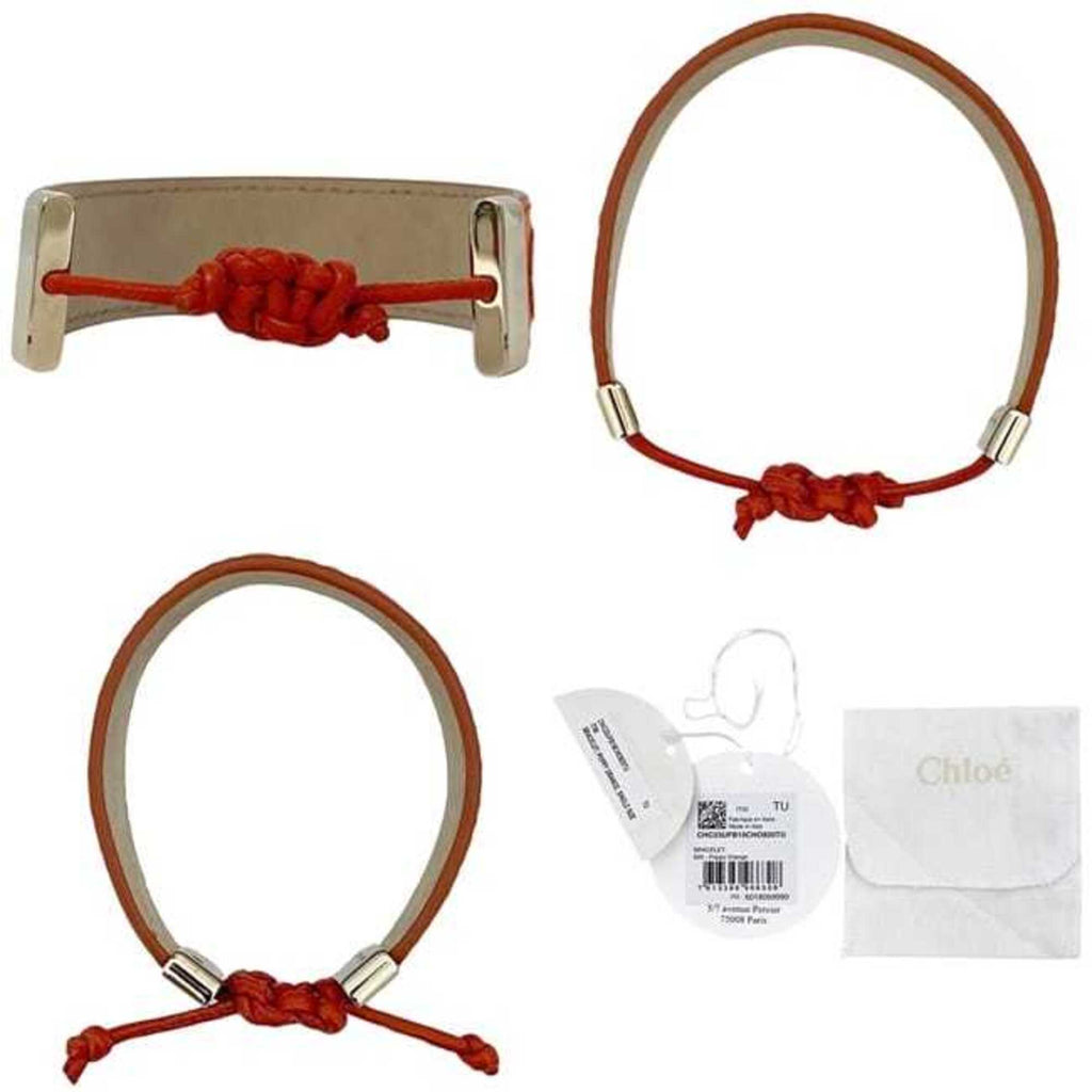 Bracelet Orange Leather