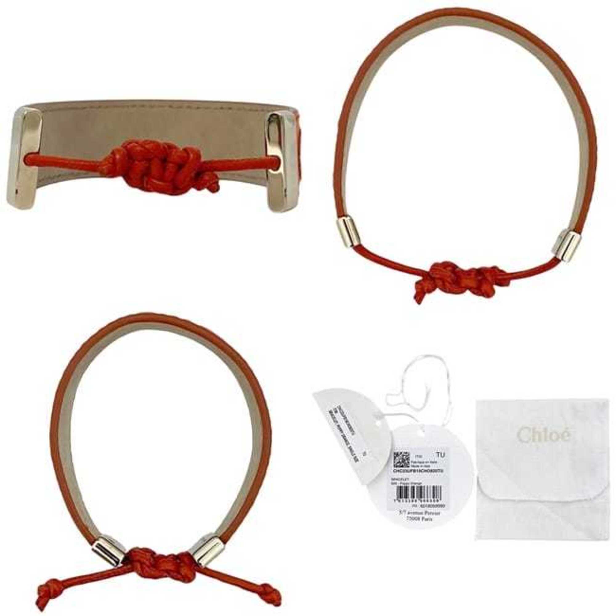 Bracelet Orange Leather