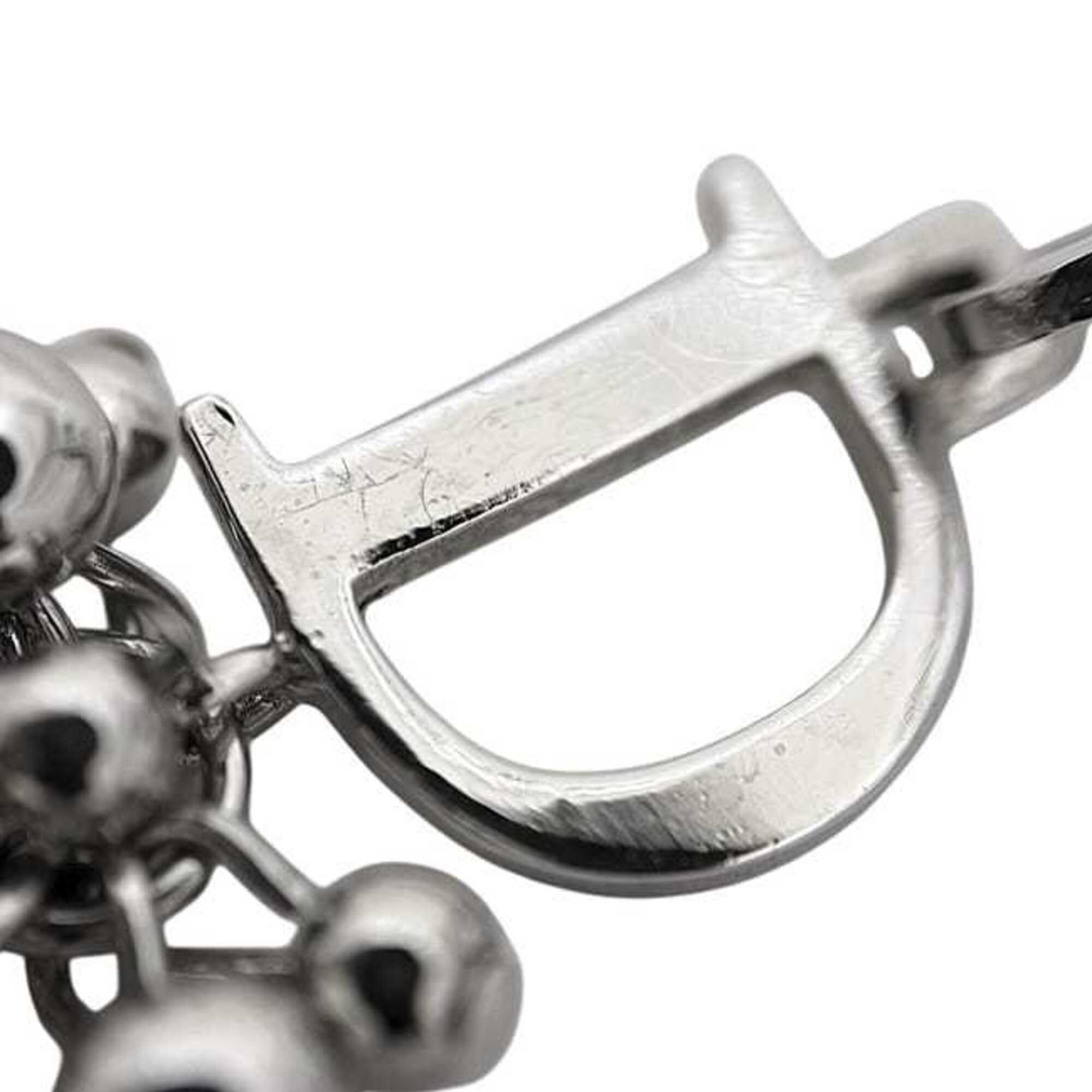 Earrings Silver-Tone Metal