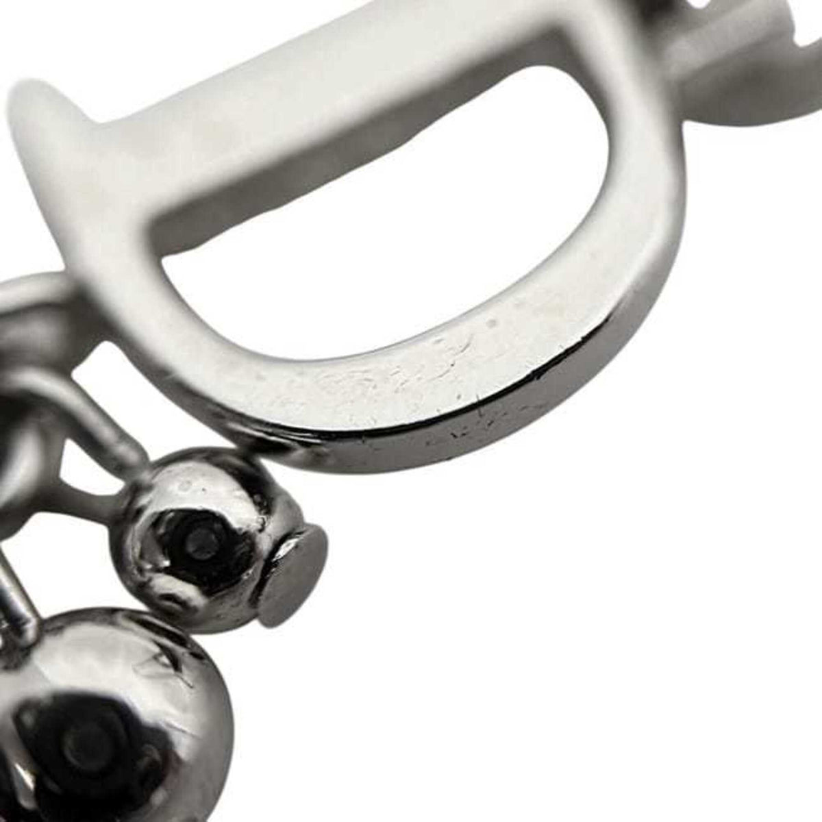 Earrings Silver-Tone Metal