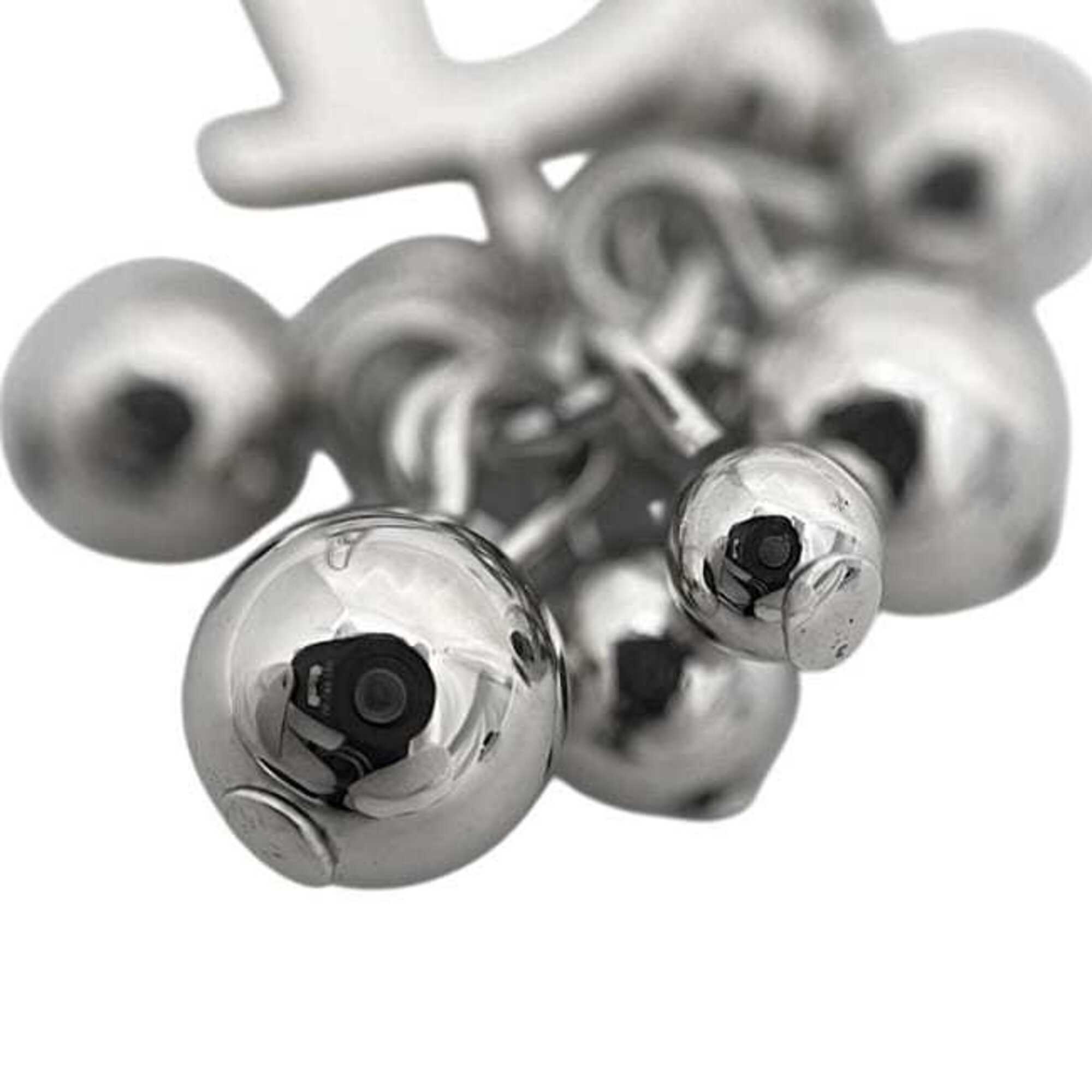Earrings Silver-Tone Metal