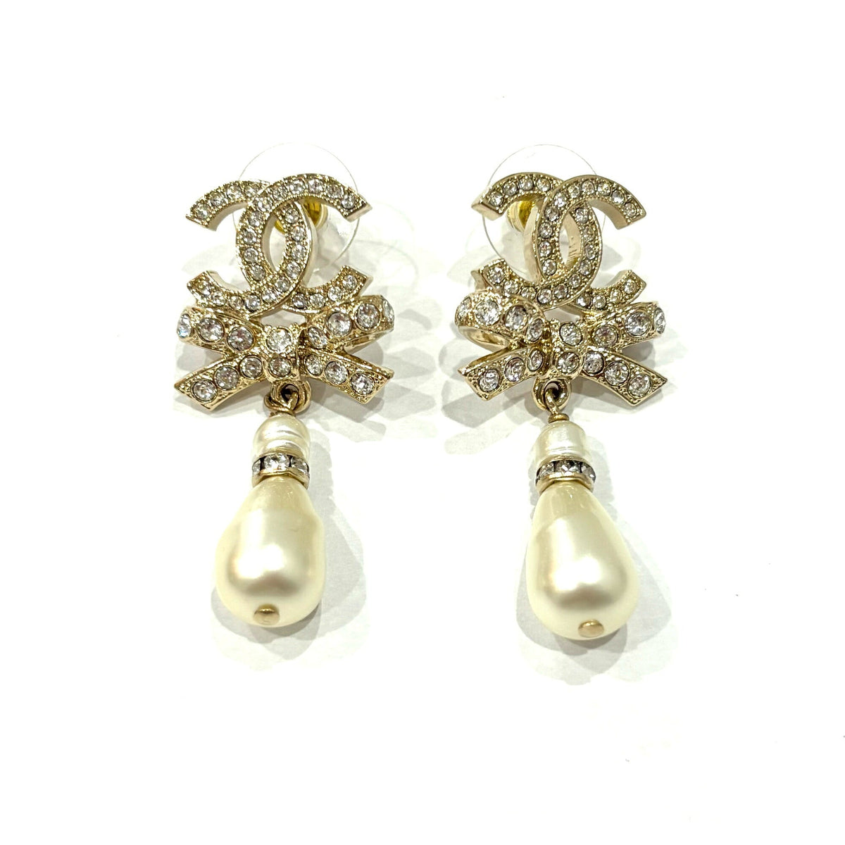 CC Logo Earrings Metal