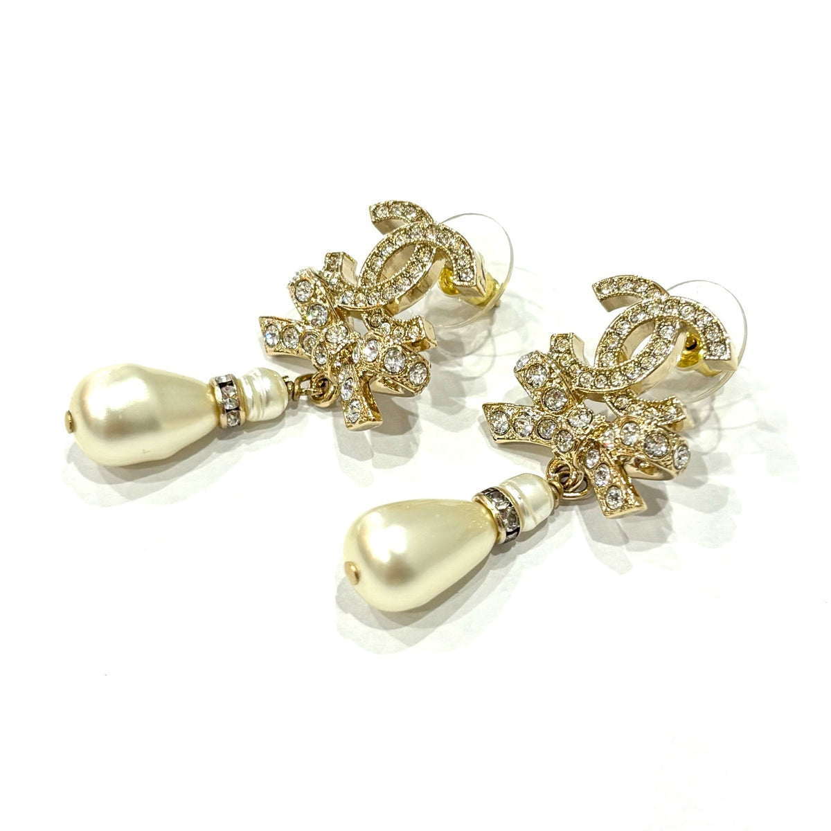 CC Logo Earrings Metal