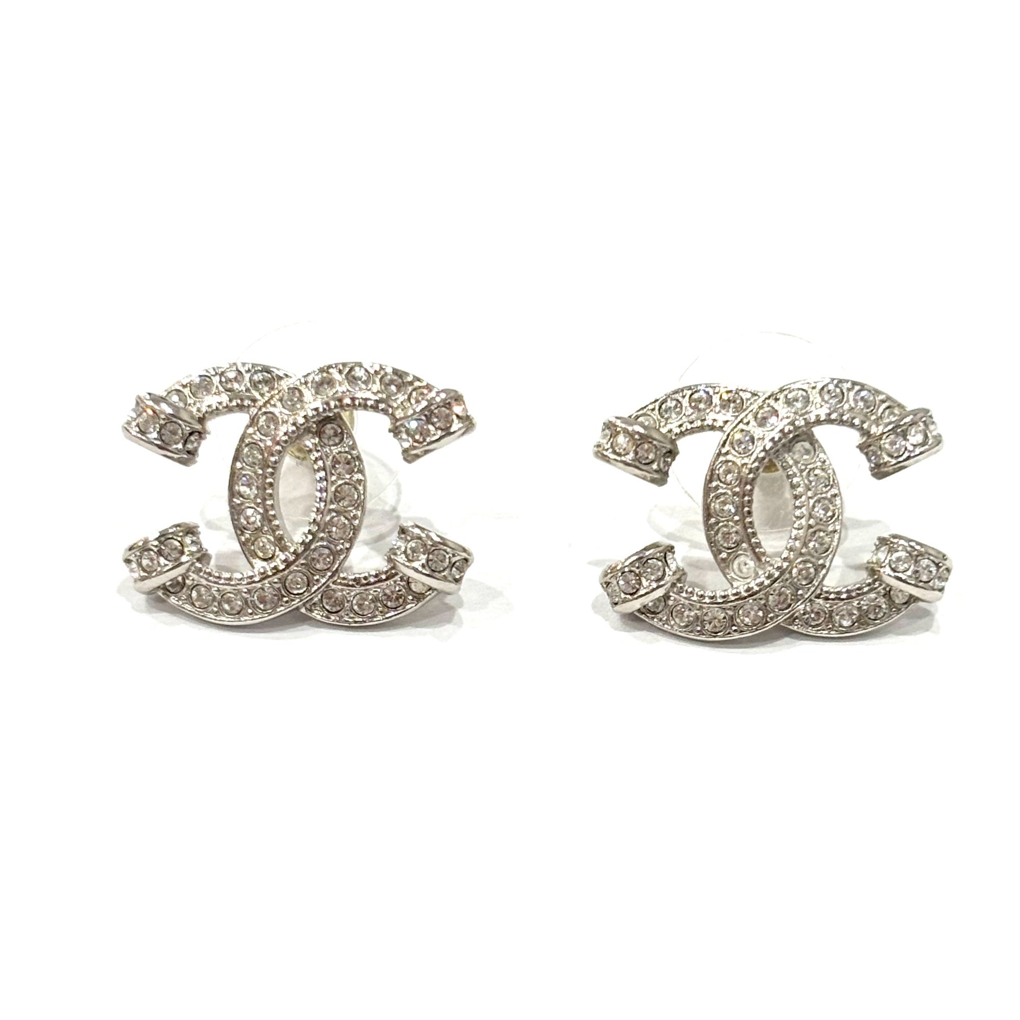 CC Logo Earrings Sterling Silver
