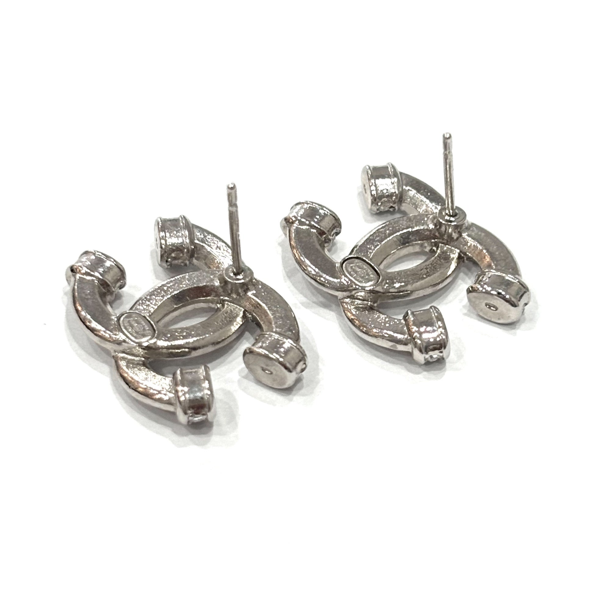 CC Logo Earrings Sterling Silver