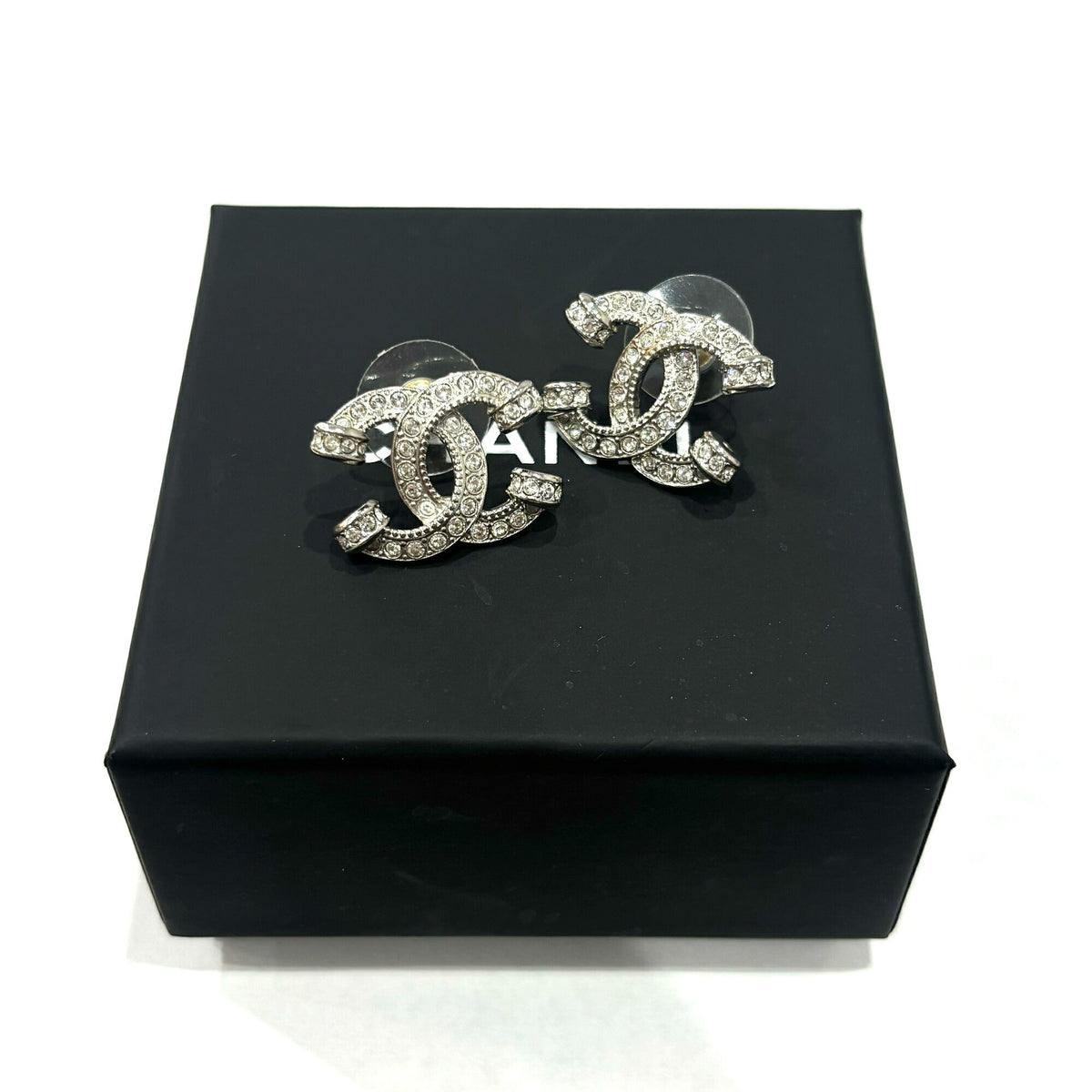 CC Logo Earrings Sterling Silver