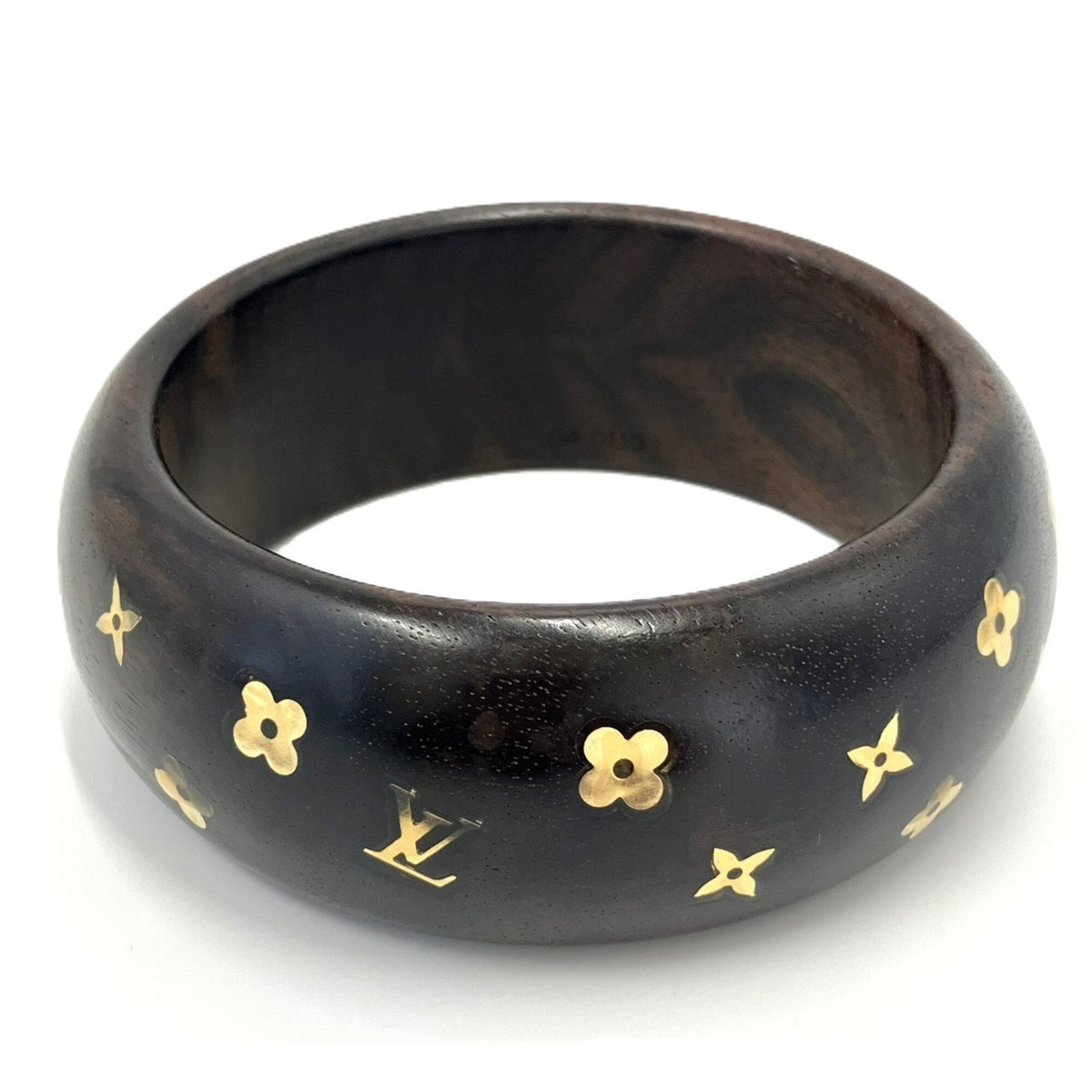 Sylvania Bracelet Brass and Wood Brown